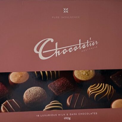 Chocolatier - luxury chocolate collection - hampers for him