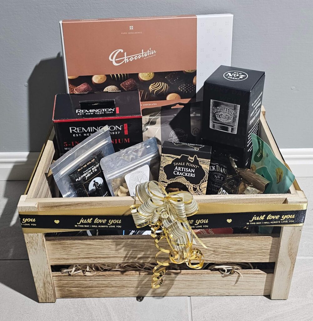 Fathers Day Hamper Large Luxury - Upgraded Box - Jack Daniels Pack - Hampers for Him
