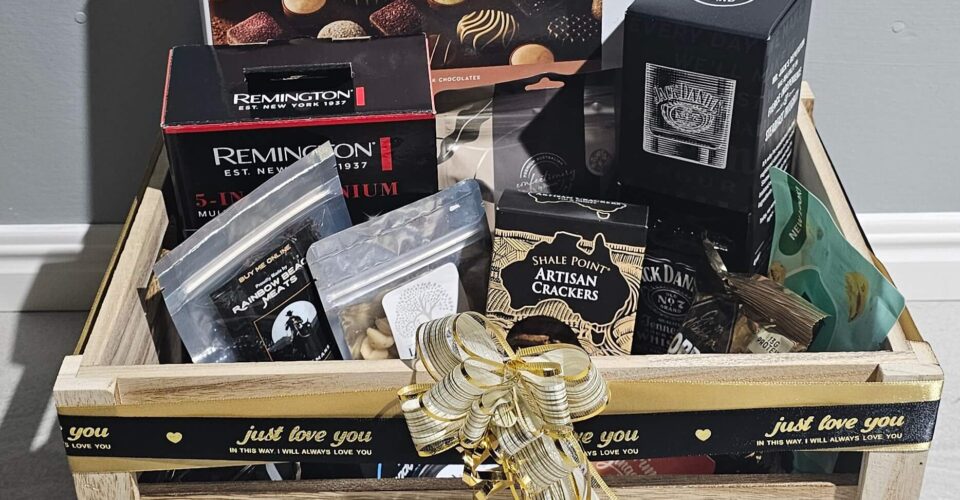 Fathers Day Hamper Large Luxury - Upgraded Box - Jack Daniels Pack - Hampers for Him