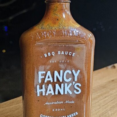 Fancy Hanks Coffee and Molasses BBQ Sauce 330ml