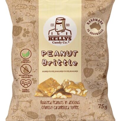 Kelly’s Candy Co Peanut Brittle 75g