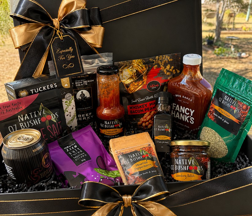 Native Australian Gourmet BBQ Hamper - Hampers for him