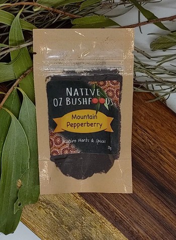 Native Oz Bushfoods Mountain Pepperberry 25g