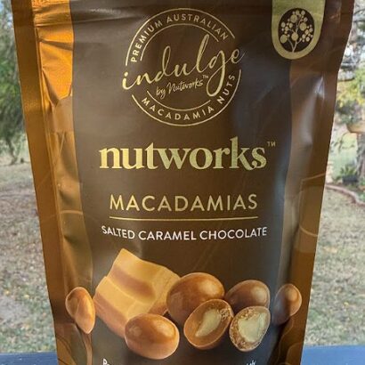 Nutworks Salted Caramel Chocolate Macadamias - Front