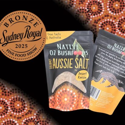 Native Oz Bushfoods Aussie Salt Desert Raisin Award Winning - Hampers for him