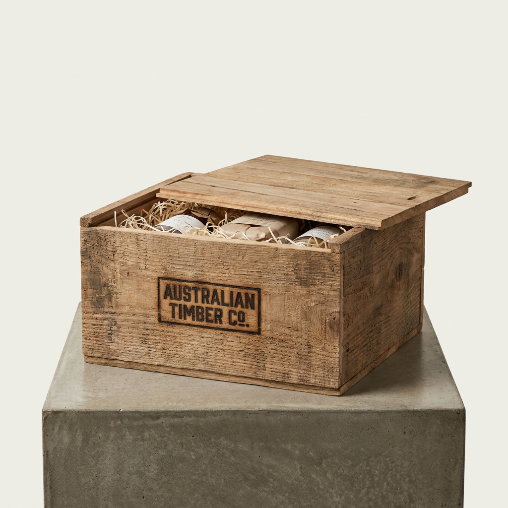Handcrafted Wooden Crate